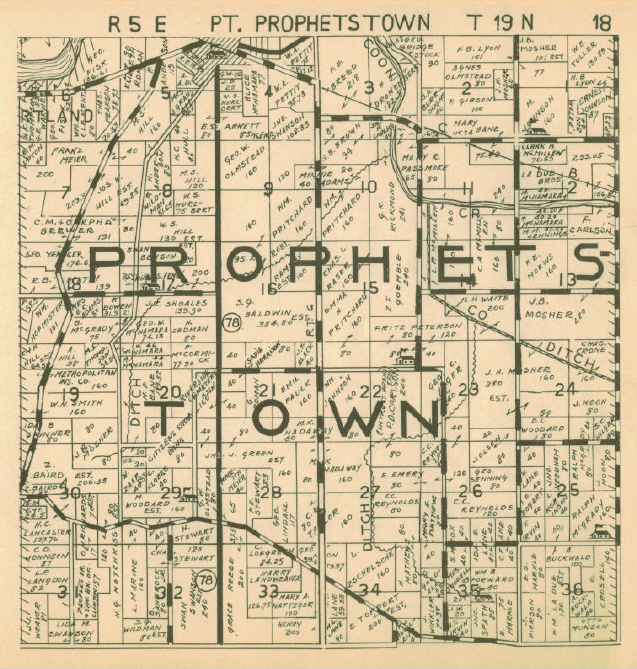 1936 Farm ownership Atlas - Prophetstown
