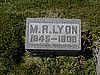 Marcus Lyon Grave