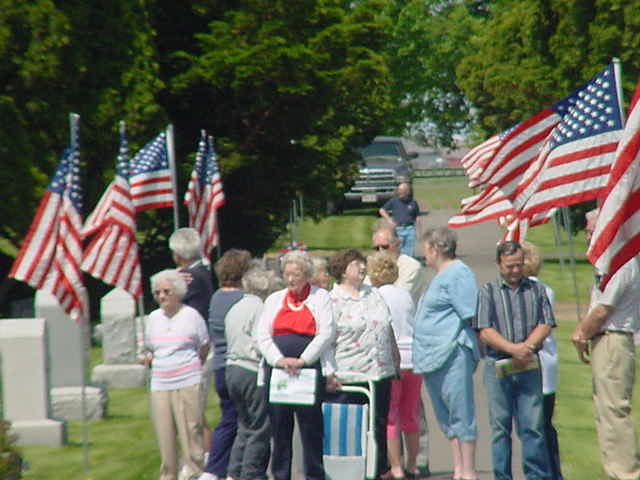 TAMPICO MEMORIAL DAY CEMETERY WALK 2003