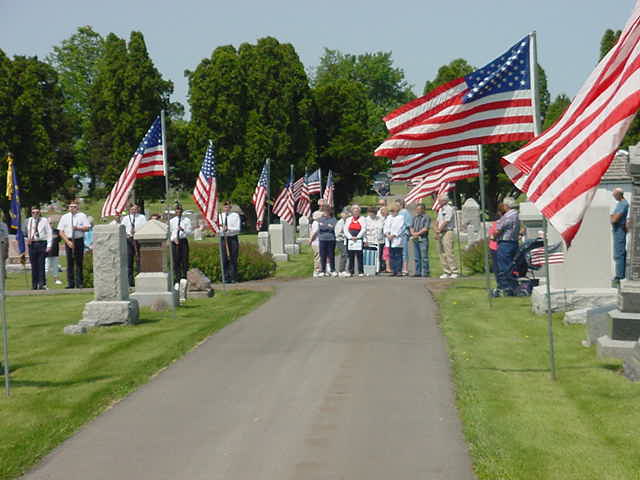 TAMPICO MEMORIAL DAY CEMETERY WALK 2003