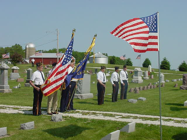 TAMPICO MEMORIAL DAY CEMETERY WALK 2003