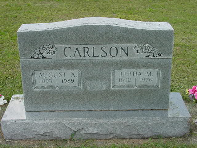 August & Letha Carlson