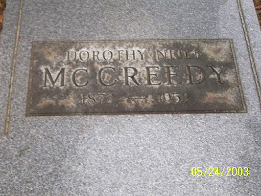 Dorothy Neill McCreedy
