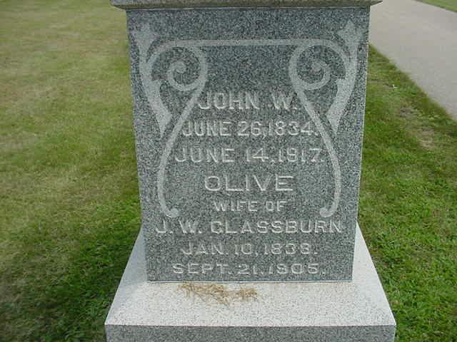 J W Glassburn & Olive (Johnston) Glassburn