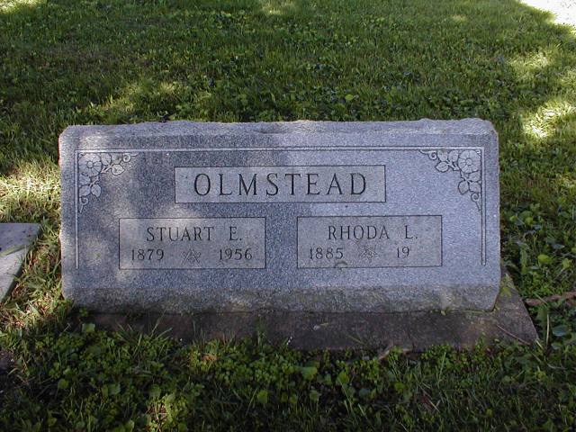 Stuart E & Rhoda L Olmstead