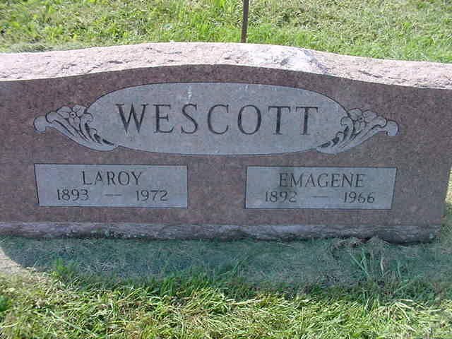 Laroy & Emagene Wescott