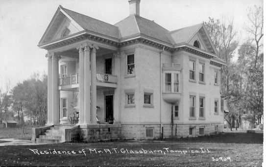 Residence of A.T. GLASSBURN