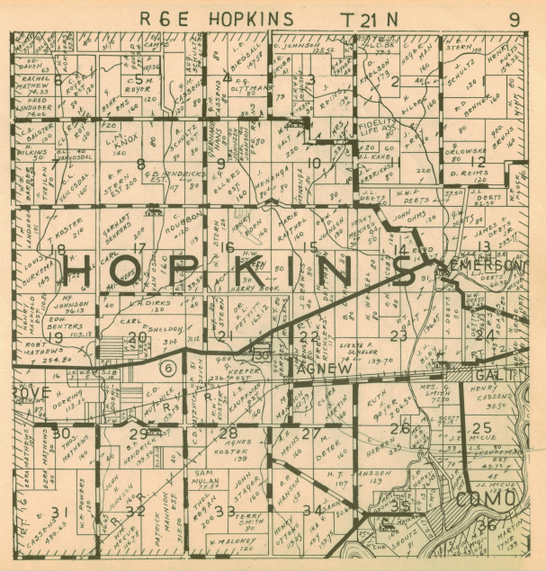 1936 Farm ownership atlas - Hopkins