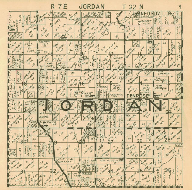 1936 Farm ownership atlas - Jordan