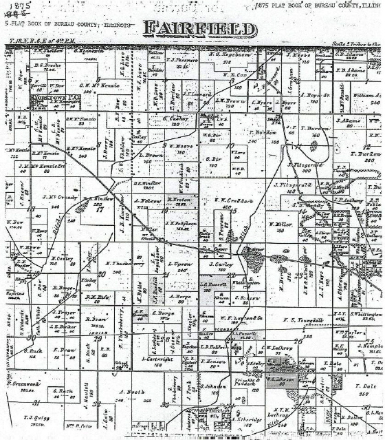 1875 Fairfield Twp, Bureau Co.