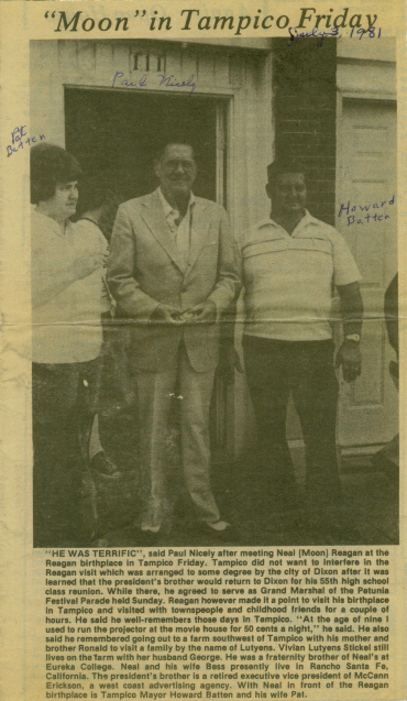 Paul Nicely with Neil Reagan in Tampico
