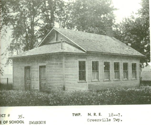 Swanson School - Greenville Twp - Bureau Co.