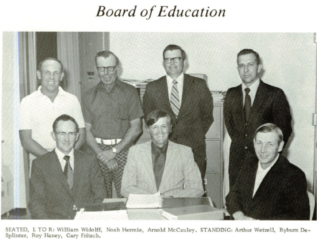 1973 THS Board of Education