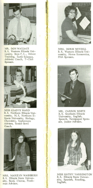 THS Faculty 1973