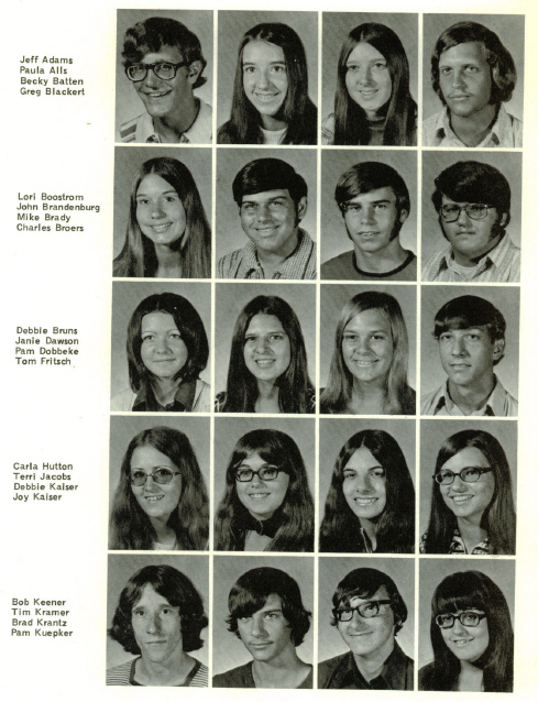 THS 1974 JUNIORS