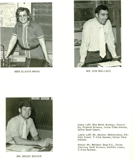 THS 1974 STAFF