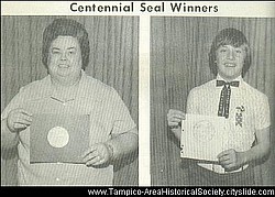 Tampico Centennial Seal Winners