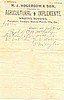 1891 Receipt
